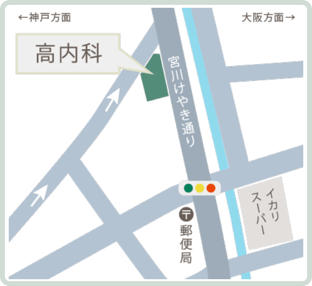 高内科 マップ